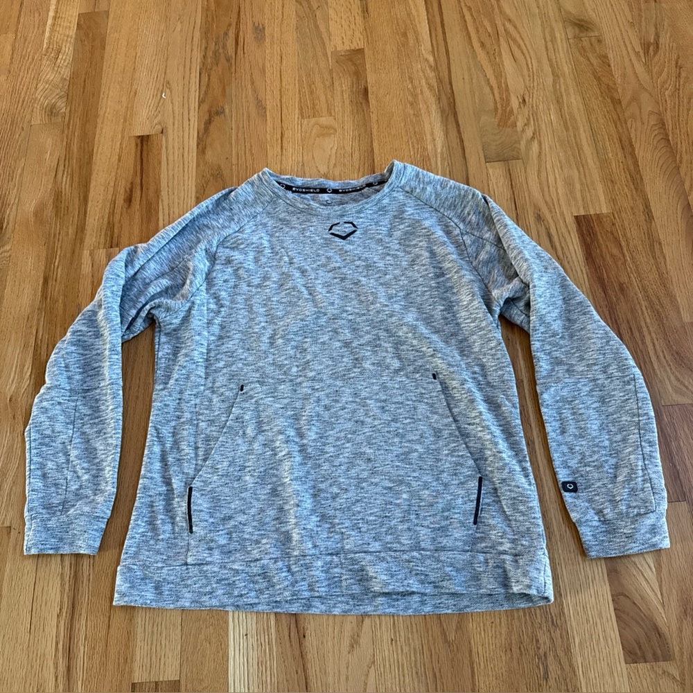 Evoshield Kick Back Long Sleeve Sweatshirt Softball Top Women's Size Large